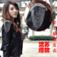 第一皮衣|流苏爆款！韩版短款小皮衣女装外套夹克机车服1E6019A0