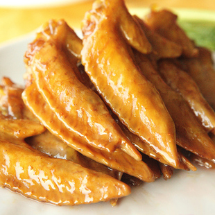  善味阁零食奥尔良烧烤翅尖/烤鸡翅尖/鸡尖15克装 50份包邮