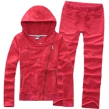 正品 春秋新款女子时尚 修身显瘦 <span class=H>运动</span><span class=H>服</span> <span class=H>运动</span>套装 二色