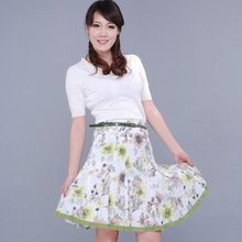 欧美<span class=H>正品</span>特价<span class=H>女装</span> <span class=H>纤牌</span>纤K新款蕾丝中裙 2012夏季韩版半身裙子