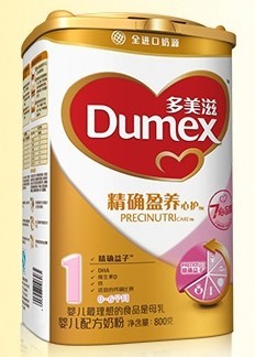 上下架计划:多美滋1段800克精确盈养婴儿配方奶粉桶装  一段 14年6月