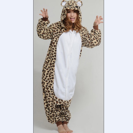 情侣<em>睡衣</em>珊瑚绒onesie<em>卡通</em>动物<em>Kigurumi</em> Paja