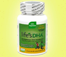 双皇冠2瓶包邮!美国Martek纽曼斯LIfe's Dha婴幼儿海藻油DHA 90粒