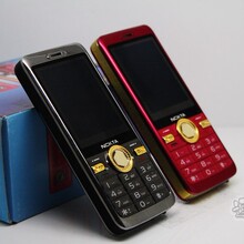 正品水晶老人手机C3 双卡双待 QQ后台 钢壳 MP3 超长待机 照相
