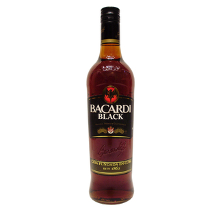  〖洋酒〗百加得黑朗姆酒 BACARDI BLACK RUM 原装进口正品