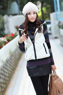 求:橘红色的卫衣,外面<em>配什么</em>色的<em>马甲好看</em>啊?