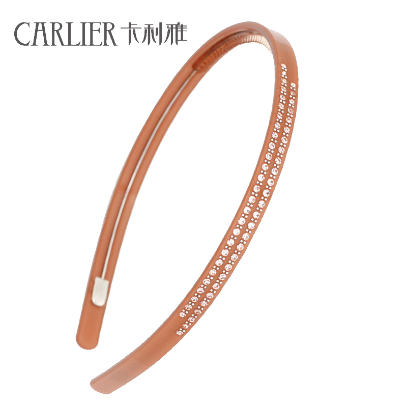 发箍宽边水钻头箍...