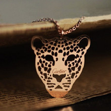 Cartier Cartier collar de alta calidad sub-sub-guepardo guepardo jersey de leopardo leopardo cabeza de leopardo cadena de collar