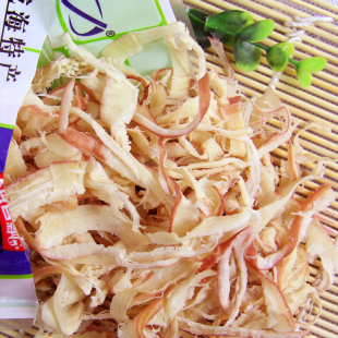  金鹏即食德国手撕碳烤鱿鱼丝250g 鱿鱼干 鱿鱼条 不含一丁点淀粉