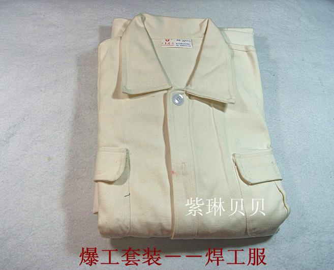 加厚帆布电焊服套装长袖焊工服电焊防护服烧焊服焊接制服工作服|ruв категории начало ежедневно, защитное оборудование, защитная одежда - от Buy2taobao.com для оказания профессиональной услуги покупки агента Taobao