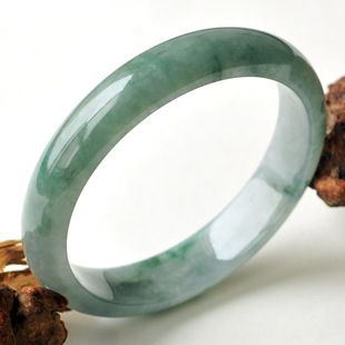  特泊丝 缅甸翡翠手镯a货带证 浅绿飘花翡翠玉镯子 多款特价玉手镯