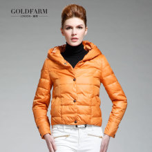 高梵 特价反季清仓女装 冬季 短款 <span class=H>羽绒</span><span class=H>服</span> 糖果色 DA003 带帽子