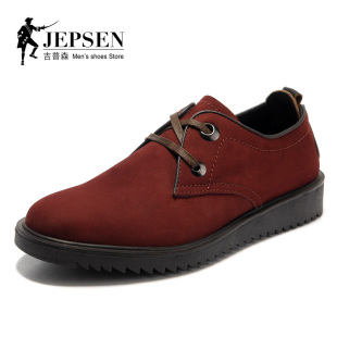  JEPSEN/吉普森 牛皮男鞋 G5168 磨砂皮皮鞋 舒适 型男必备 休闲鞋