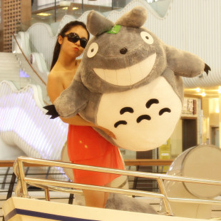  龙猫 毛绒玩具 可爱 超大号龙猫抱枕公仔 娃娃 情人节 生日礼物