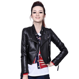 第一皮衣 2012新款春装 上新韩版阳光修身小皮衣女短款机车服外套