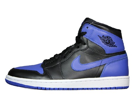 ir Jordan 1 Retro OG black\/royal blue AJ黑蓝元