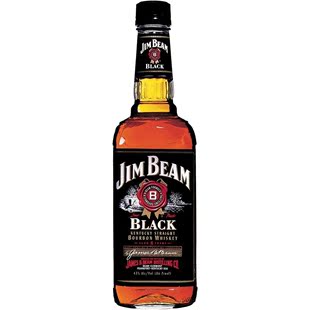  【洋酒】Jim Bean Black 黑占边威士忌750ml（寰盛行货）