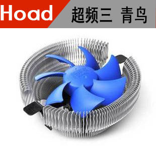 正品 超频三 青鸟3青鸟三多平台CPU散热风扇2011版最新防伪