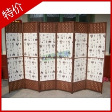 包邮正品布艺实木家用酒店办公屏风隔断玄关特极品订做尺寸颜色