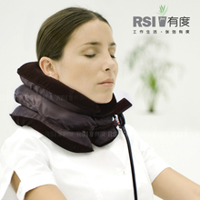 包邮 RSI 三层 颈椎牵引器 颈椎理疗仪 便携式 充气式牵引器 家用
