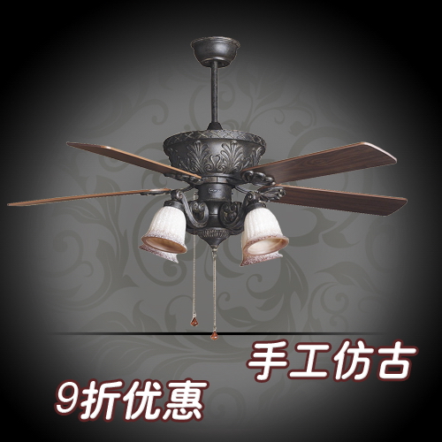 Classic European/Decorative ceiling lights/With four lights fan/luxury Mute To fake something antique Ceiling fan lamp /52-YJ001in the Electrical life , Ceiling fan category - from Buy2taobao.com to provide professional Taobao agent buy service