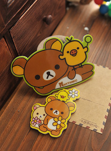 小熊冰箱贴装饰磁性贴...