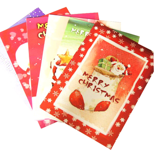  品唐 圣诞贺卡/卡片Christmas贺卡/明信片 新年卡10张入