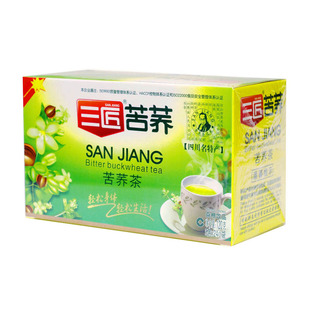  满100减20 三匠苦荞茶120克盒装 荞麦茶大麦茶 四川凉山特产