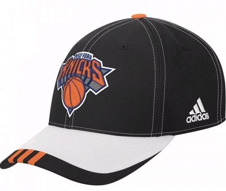 adidas阿邮NBA尼克斯队球队标志运动帽 帽子