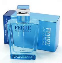 皇冠港代 Gianfranco Ferre詹弗兰科Acqua Azzurra水蓝男香100ml