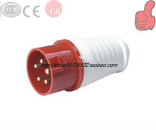 ��ҵ���շ�ˮ��ͷ ����ĸ�� 32A 240-415V~3P+N+E IP44 5о