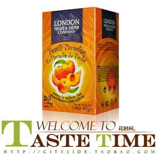  英国伦亨尔LONDON/浪漫水果茶花果茶/水蜜桃乐园/果味茶/20片