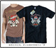 美国大牌Ed Hardy骷髅头图案圆领短袖全棉T恤