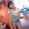 2012新款夏季韓版大口袋背帶短褲女裝牛仔背帶褲可愛連體褲 潮裝