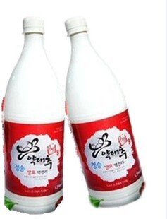  新品冲冠韩国特产食品 调味品 龟岩大枣米酒 酒酿 美容保健1000ml