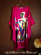 新品 Donna Karan ◆中国风 家居服/睡衣 玫红美女◆ B12