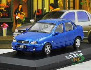 ㊣1:43 GM上海通用原厂别克赛欧sail三厢车 合