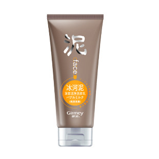 【付邮试用】洁面泥正品歌美冰河泥深层洁净洗颜乳 不油腻 100g
