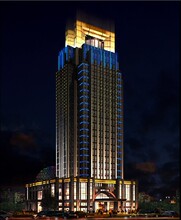 LED夜间亮化效果图设计 数码管安装设计 设计图 工程效果图