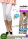 进口天鹅绒白色不透加档设计七分打底裤¥10元