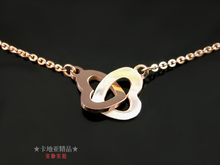 De corazón a corazón collar de conchas naturales Cartier Collar -312 Cartier collar (oro rosa)