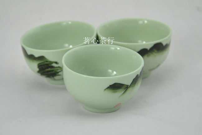 茶杯 山水图 茶杯 功夫茶具 山水图案 陶瓷茶杯在类目 餐饮具, 茶具, 茶杯中 - 来自Buy2taobao.com提供专业的淘宝代购服务