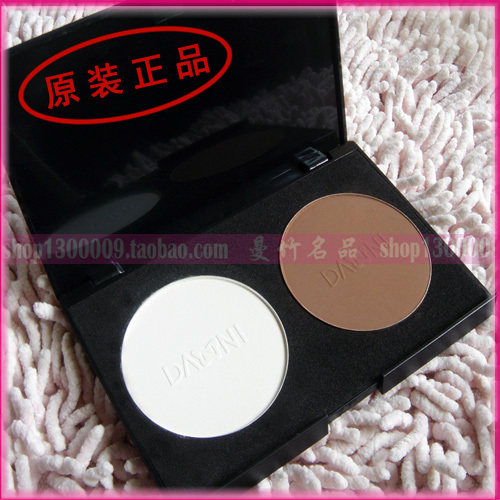 正品DANNI/丹妮双色修容粉饼 高光粉/阴影粉/修颜粉饼 瘦脸