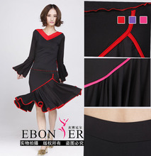 衣博尼尔 2011秋冬新款拉丁舞服装练功服 拉丁舞服 拉丁舞裙LQ015