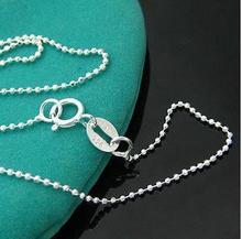 Tiffany joyas Tiffany cordón cuentas comerciales con la cadena de la cadena