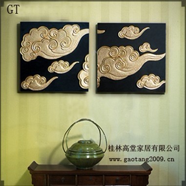 新中式树脂仿古家居饰品 挂件 壁画 壁饰 祥云壁饰在类目 家居饰品, 壁饰中 - 来自Buy2taobao.com提供专业的淘宝代购服务