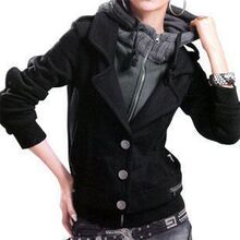 <span class=H>2010</span><span class=H>秋冬</span>装新款流行前线女装外套女细节加厚韩版休闲短外套