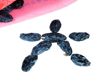  个头最大的新疆提子干特产零食果干冬海红超特级黑加仑葡萄干200g