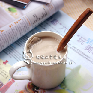  猫猫自配健康鸳鸯奶茶 醇香美味 和COCO快乐柠檬说拜拜~