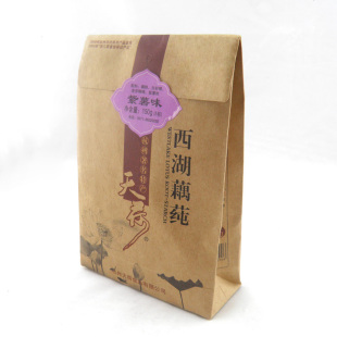  杭州藕粉 天荷藕粉紫薯味西湖藕莼速溶150g 西湖藕粉 莲藕粉特产